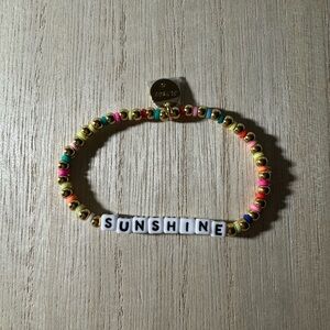 Little Words Project SUNSHINE Beaded Bracelet